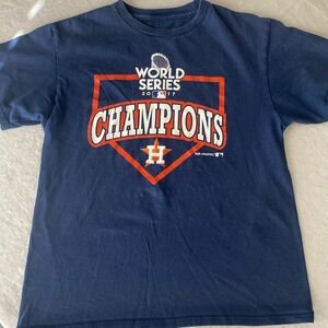 Boys 14/16 Astros 2017 navy Tshirt